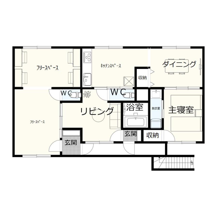 リノベーション済み室内新築　Service Apartment Sapporoザ・ハウス4LDK86㎡ Eksteriør billede